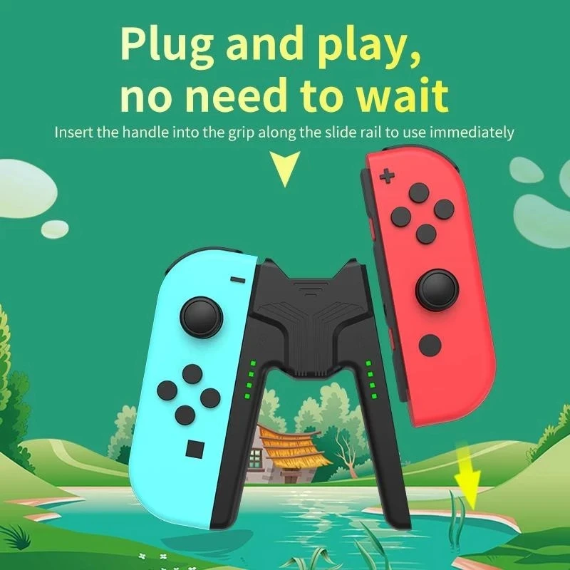 Ручка для джойсона Nintendo Switch Joy Con аксессуары игр Nitendo Swich зарядная док-станция