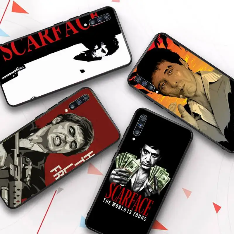 

Scarface Movie Phone Case for Samsung A51 01 50 71 21S 70 31 40 30 10 20 S E 11 91 A7 A8 2018