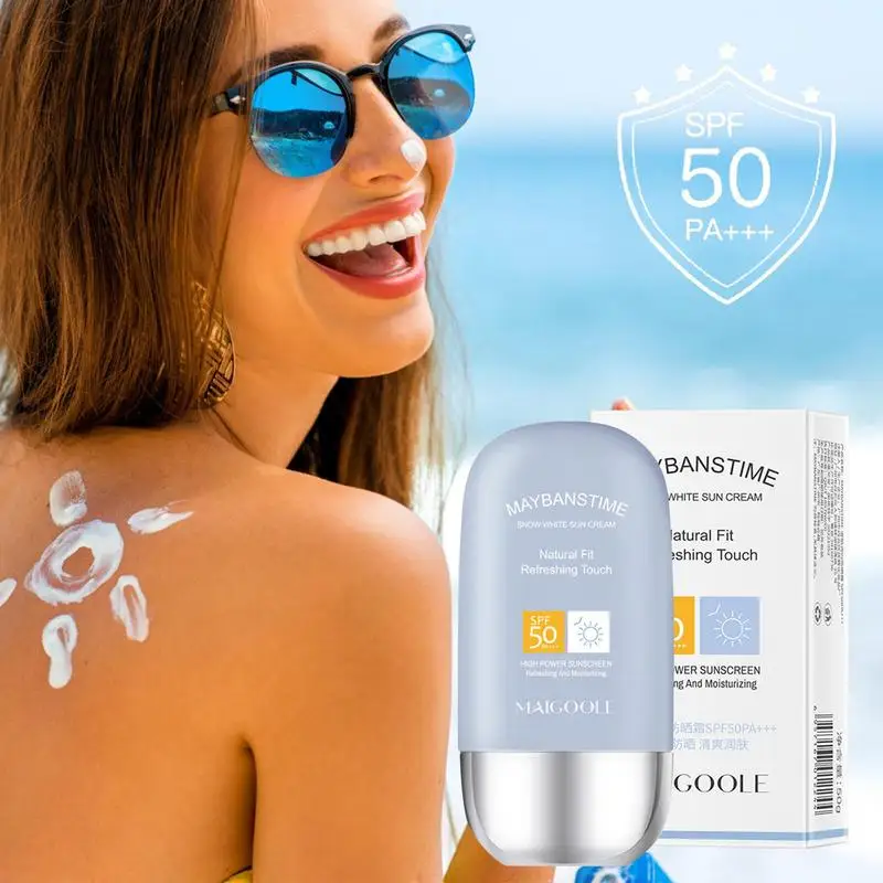 

Солнцезащитный водонепроницаемый лосьон для лица SPF50