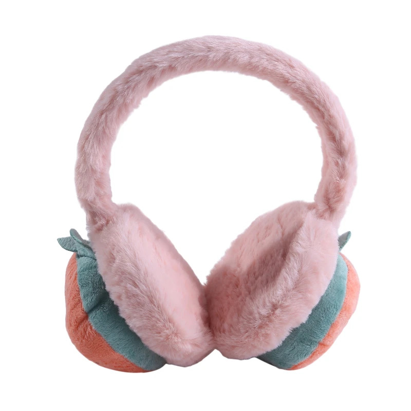 

Women Adjustable Kid Fruit Ear Muffs Warm Soft Fluffy Cute Earmuffs Winter Warm Outdoor Winter Warm Earmuff Ear Muffs For Girl