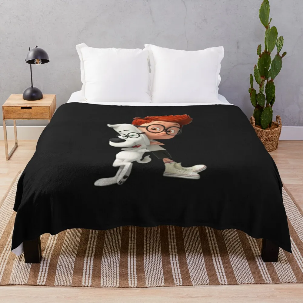 Одеяло Mr Peabody Sherman роскошная дорожная кровать St модные одеяла для ретро