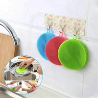silicone magic cleaning brushes kitchen accessories washing fruit brush insulation tool pad pot bowl cleaner kitchen gadget tool