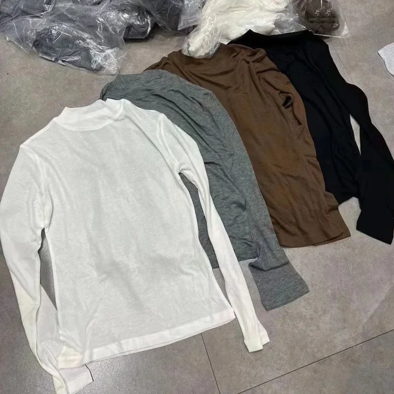 Стильная внутренняя женская трикотажная футболка с базовым слоем новинка 2024