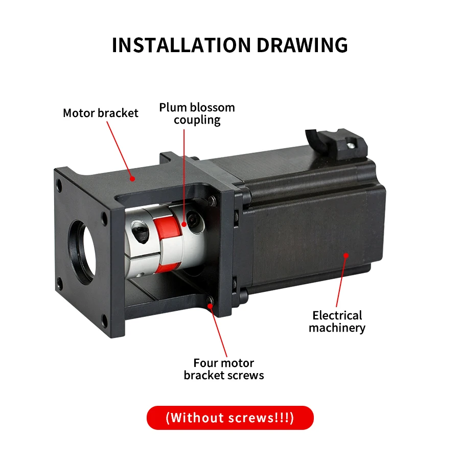1 шт. кронштейн для крепления серводвигателя шагового двигателя DB57 DB86 DB110 DB130 DS60 DS80