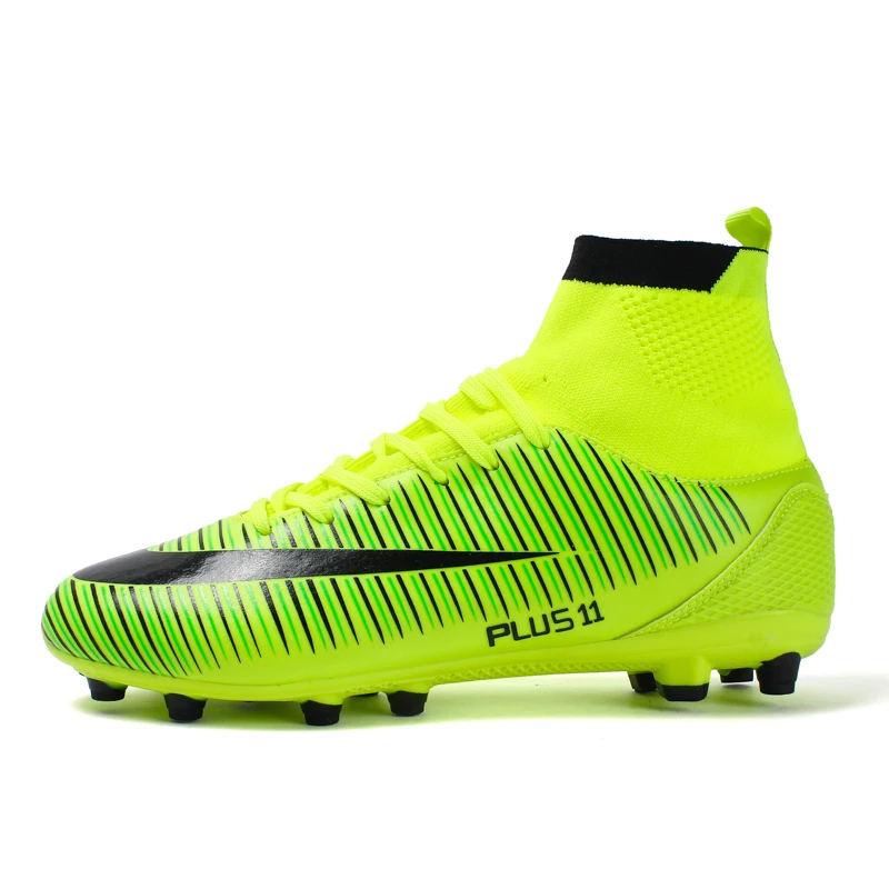 

Man AG Football Shoes High-Top Artificial Grass Ground Football Shoes TF Soocer Shoes Long Spikes Football Sports Footwears