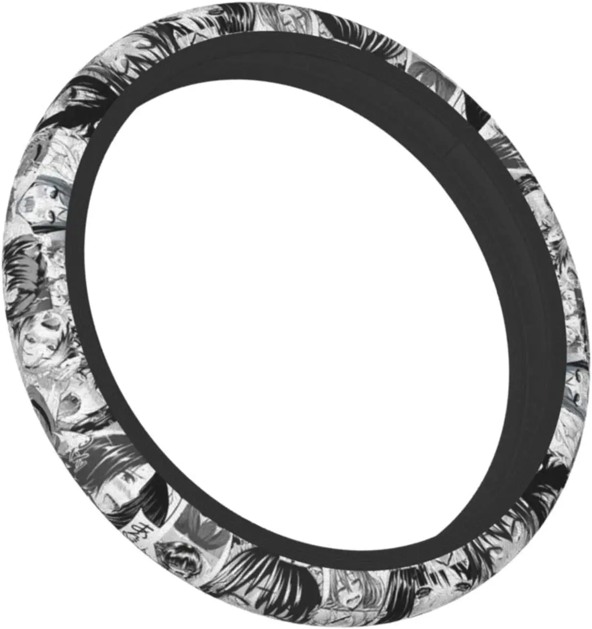 

Комикс, неопреновый дышащий Противоскользящий прочный эластичный протектор рулевого колеса, универсальный, 15 дюймов