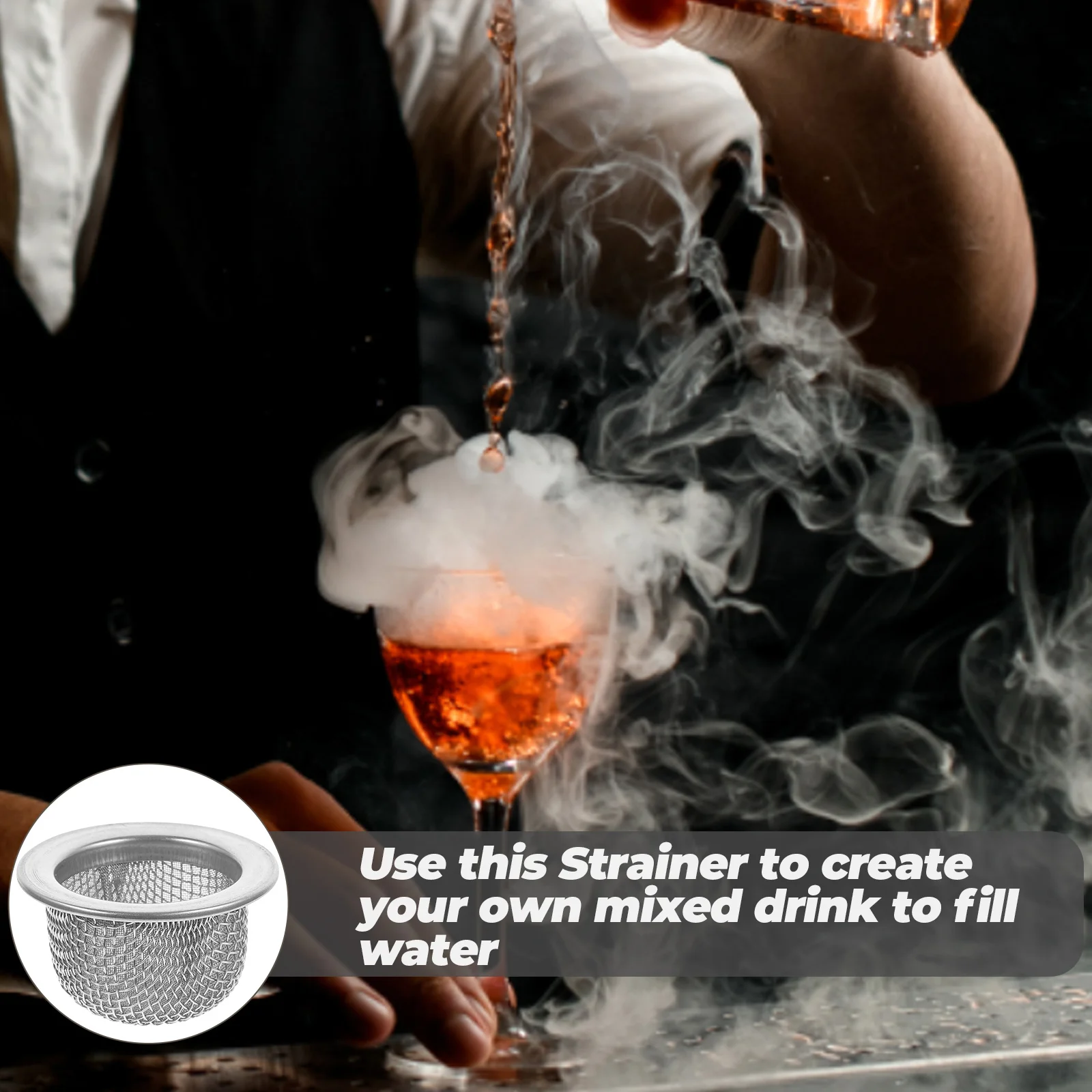 10 шт. сетчатый аксессуар для коктейля фильтр курильщика тонкое ситечко ситечки