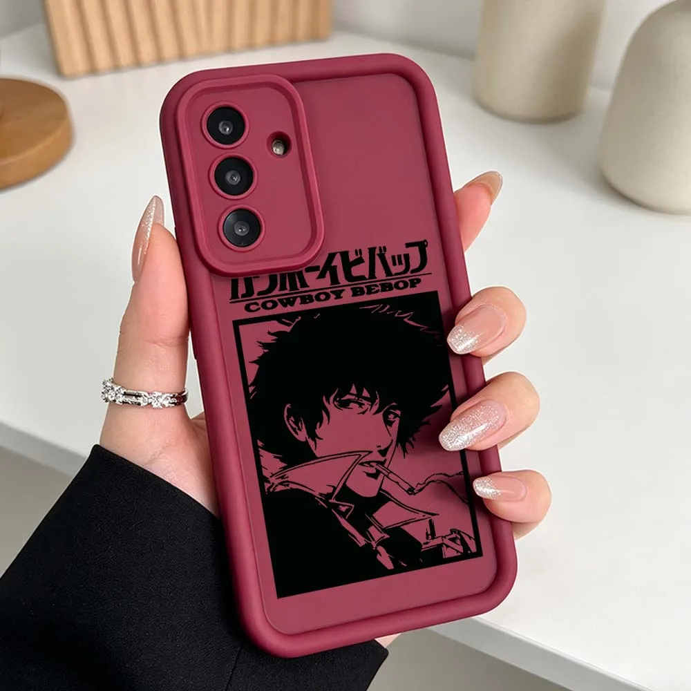 Чехол для телефона с изображением Cowboy Bebop для Samsung Galaxy A71 A57 A56 A55 A54 A53 A52s A17 A16 A06, силиконовый чехол с рисунком Eye Ladder (art.: 3920dc4871276) - 3920dc4871276