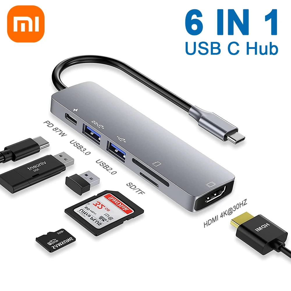 

Док-станция с адаптером USB Type-C и USB 3,0, 87 Вт