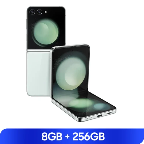 Samsung Galaxy Z Flip 5 8 ГБ 256 ГБ 5G 6,7 "120 Гц Super AMOLED экран Восьмиядерный 12-мегапиксельная двойная камера