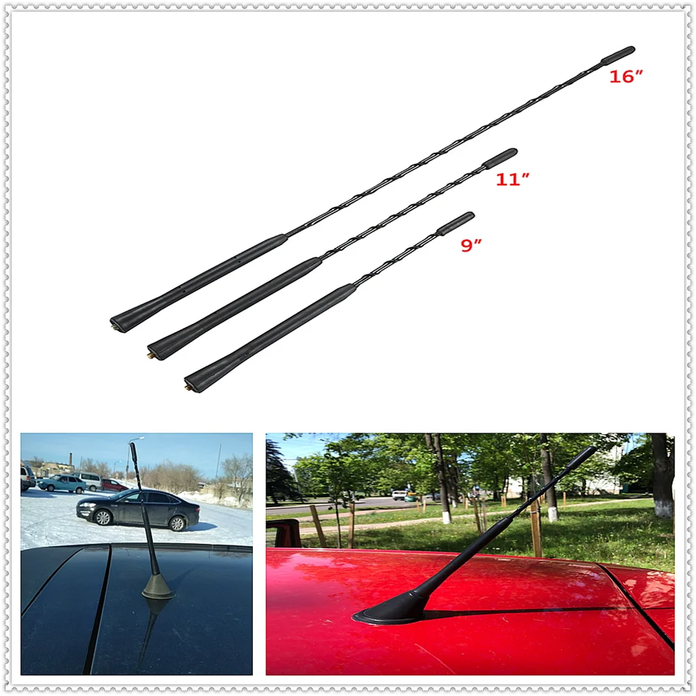 

9/11/16 Car Roof Mast Radio FM Signal Aerial Amplified Antenna For skoda octavia a5 passat subaru forester mercedes w211 skoda s