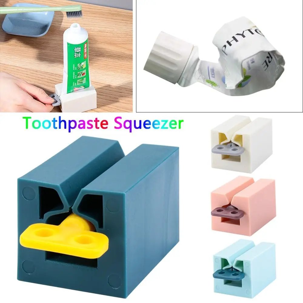 

Multifunction Squeezer Bathroom Accessories Fashion Rolling Tube Toothpaste Dispenser Toothpaste Squeezer Plastic