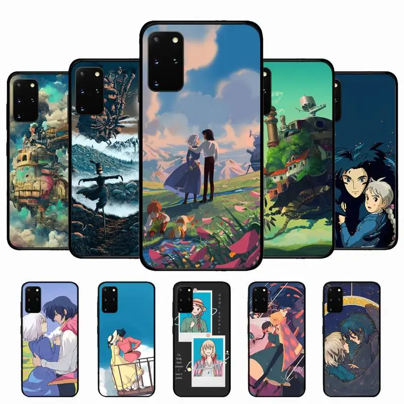 

Howl's Moving Castle Phone Case for Samsung S10 21 20 9 8 plus lite S20 UlTRA 7edge