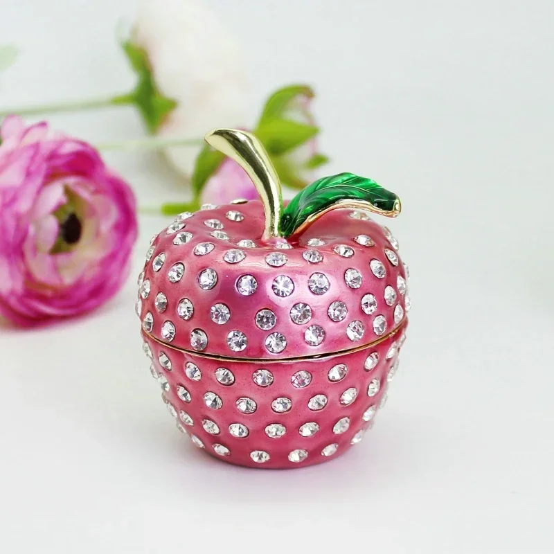 SHINNYGIFTS Рождественская подарочная коробка ручная роспись золотое яблоко