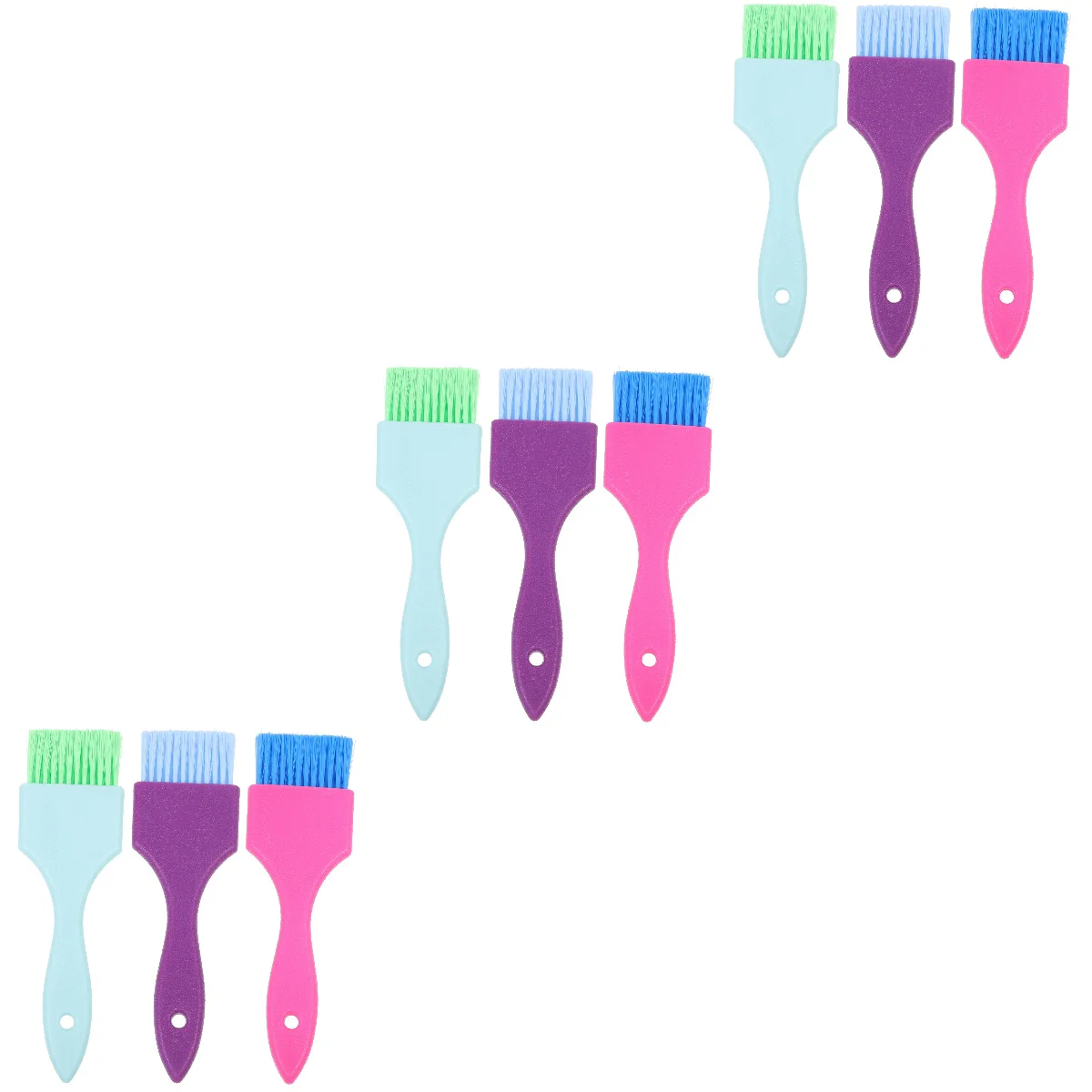 

pcs Hair Dyeing Brushes Hair Coloring Brushes Hairstying Brushes Salon Supplies