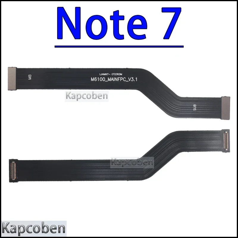 Гибкая основная плата для Xiaomi Redmi Note 6 6A 7 7A 7S 8 8A 8T Pro соединительный кабель