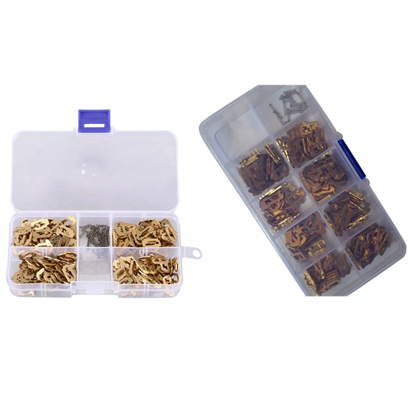 

BEST2 Set Car Lock Reed Lock Plate - 1 Set For Toy43 Car Lock Repair & 1 Set For Hu100 Car Lock Repair Accessories