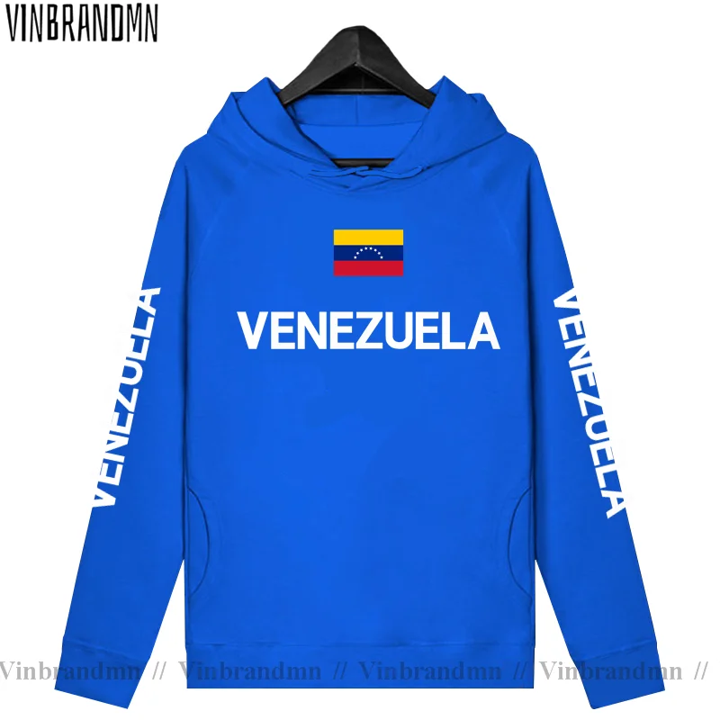 

Venezuela Venezuelan Hoodies Men Sweatshirt Newest Hip Hop Streetwear Tracksuit Nation Footballer Sporting Country Flag VEN VE