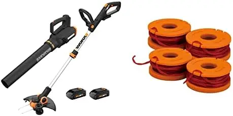 

GT 3.0 20V PowerShare 12" Cordless String Trimmer & Edger (Battery & Charger Included) and WA0047 4-Pack String Trim