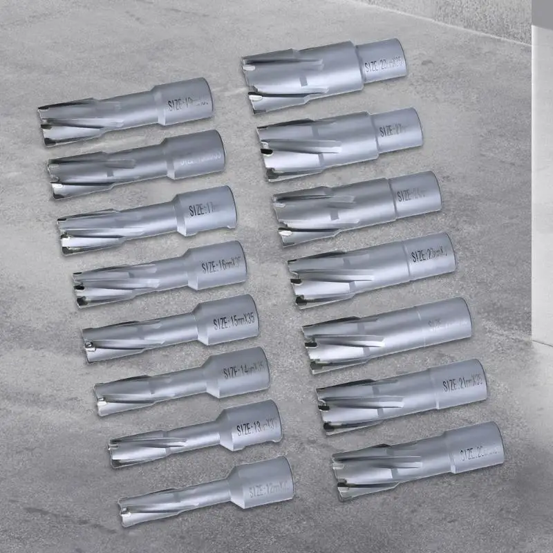 Фото E21B Diameter 12-28 мм x 35 мм TCTS Endulal Cutter Weldon Shank 35-мм карбид сплав. №2