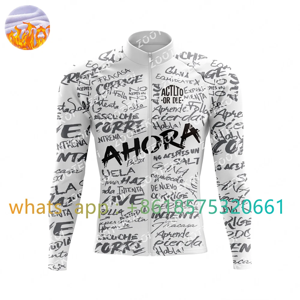 

Зимняя Теплая Флисовая Мужская велосипедная Джерси Actlto Or Dle команды с длинным рукавом велосипедная одежда Maillot Ciclismo