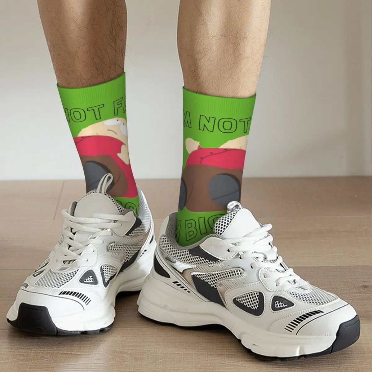 Носки мужские винтажные в стиле Харадзюку с принтом