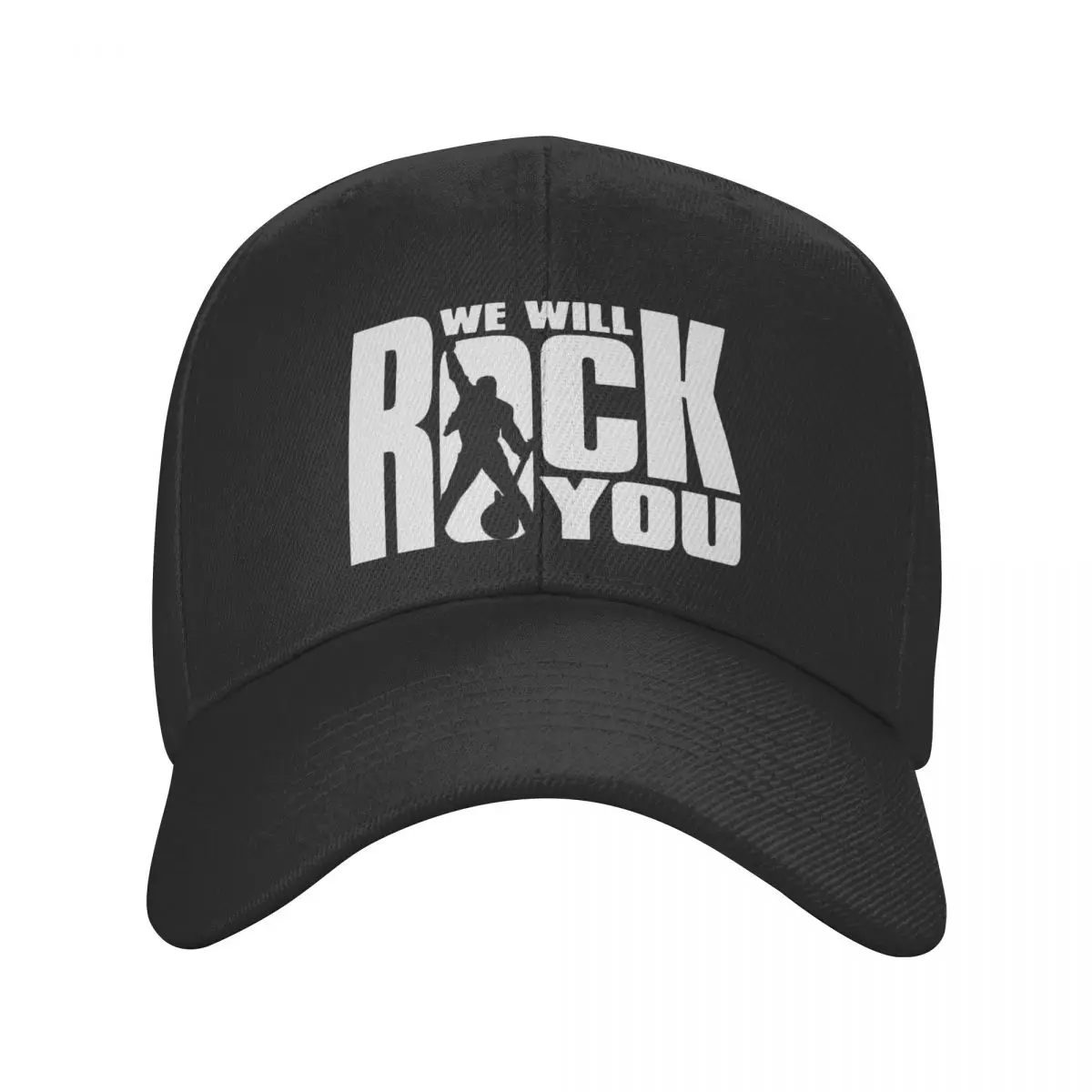 

New Fashion We Will Rock You Baseball Cap Men Women Adjustable Queen Rock Dad Hat Outdoor Snapback Hats Trucker Caps