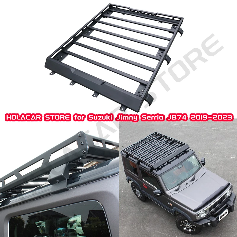 

JB74 аксессуары багажник на крышу Багажник кронштейн для Suzuki Jimny Sierra JB64 JB74 2019 2020 2021 2022 2023