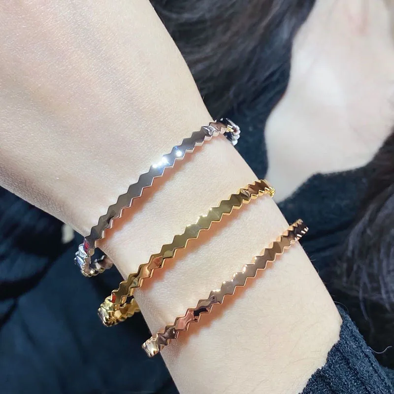 

Chaumet paris французский Золотой классический модный роскошный бренд ювелирные изделия парный подарок 925 браслет для женщин