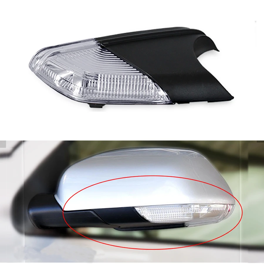 For Volkswagen VW Polo 2006 2007 2008 2009 2010 2011 Car Marker Light Door Wing Rearview Mirror Turn Signal Indicator Side Lamp