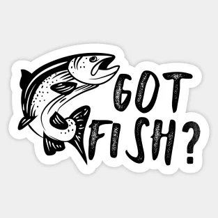

Fishing Got Fish 5PCS Stickers for Bumper Wall Decorations Print Art Car Cute Luggage Home Room Stickers Living Room Background