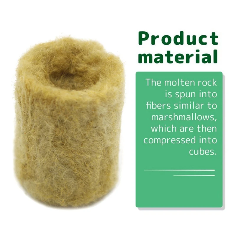 Салевые посадки губка для выращивания сада стартовые кубики пробка из каменной