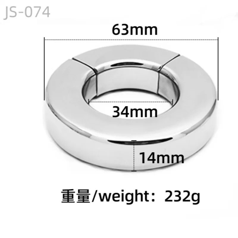 Магнит из нержавеющей стали с задержкой мошонки утяжеленный член целомудрие