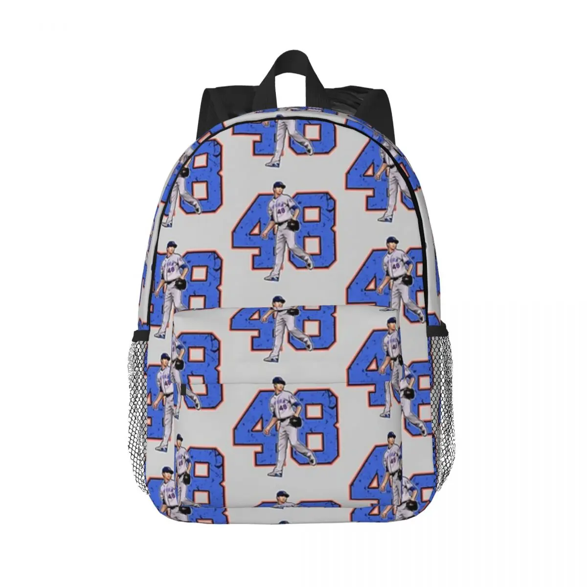 Рюкзак с карманами и цифрами, для мальчиков и девочек