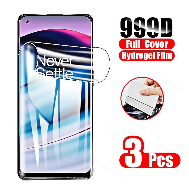 Фото Мягкая Гидрогелевая пленка 6 в 1 для OnePlus Nord N20 5G Nord Ce 2, Защита экрана для One Plus 7T 9R 8 9 10 Pro, объектив камеры, не стекло №2