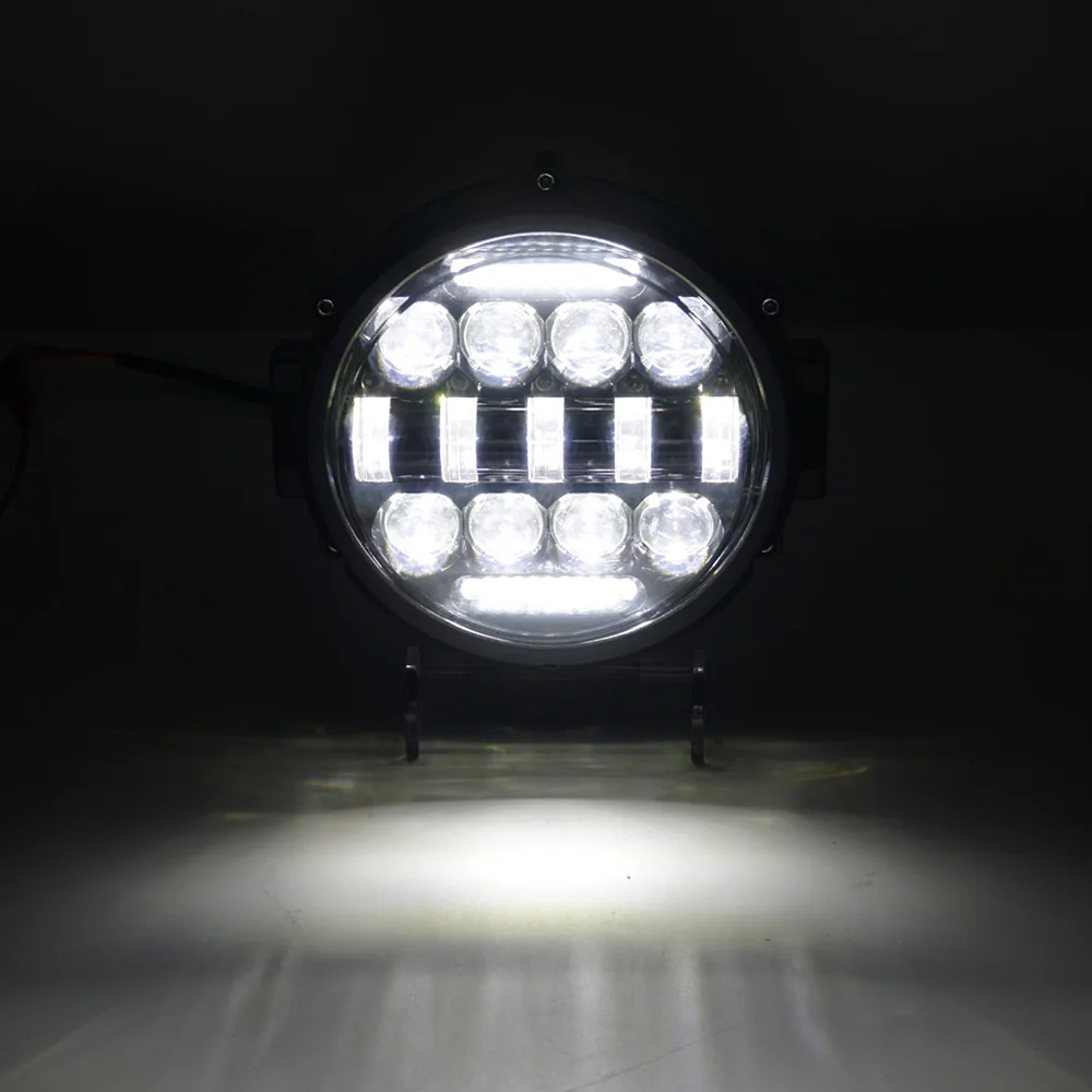 2 шт. 7-дюймовые круглые штативы для внедорожника 60 Вт