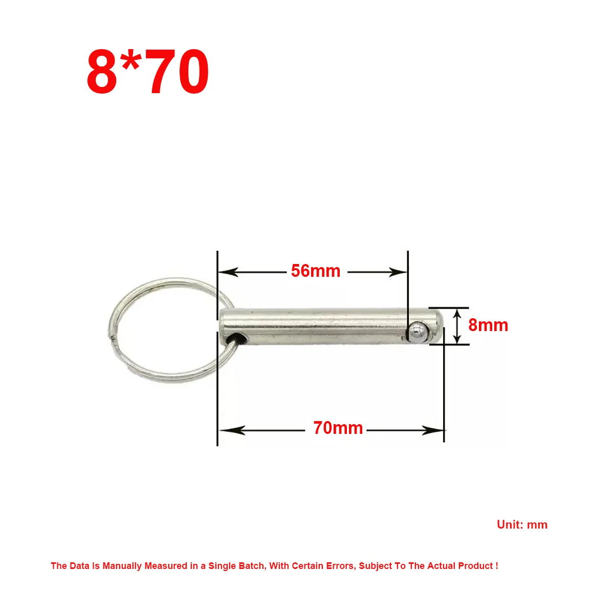 

Стальной шариковый быстросъемный штифт M6 M8