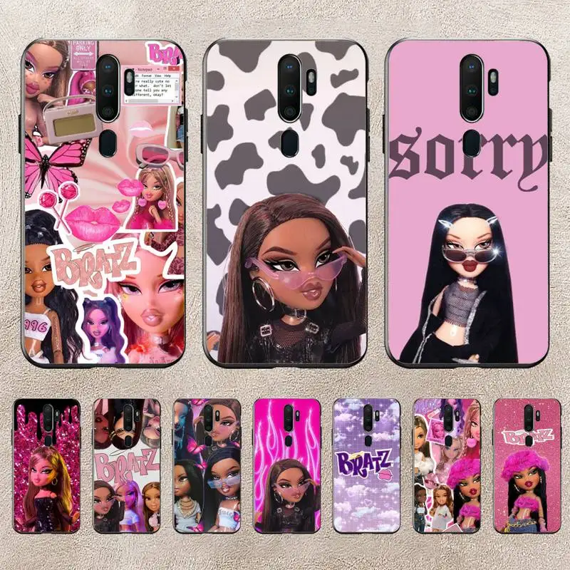 

Cute Lovely Doll Bratz Phone Case For Redmi 9A 8A 6A Note 9 8 10 11S 8T Pro Max 9 K20 K30 K40 Pro PocoF3 Note11 5G Case