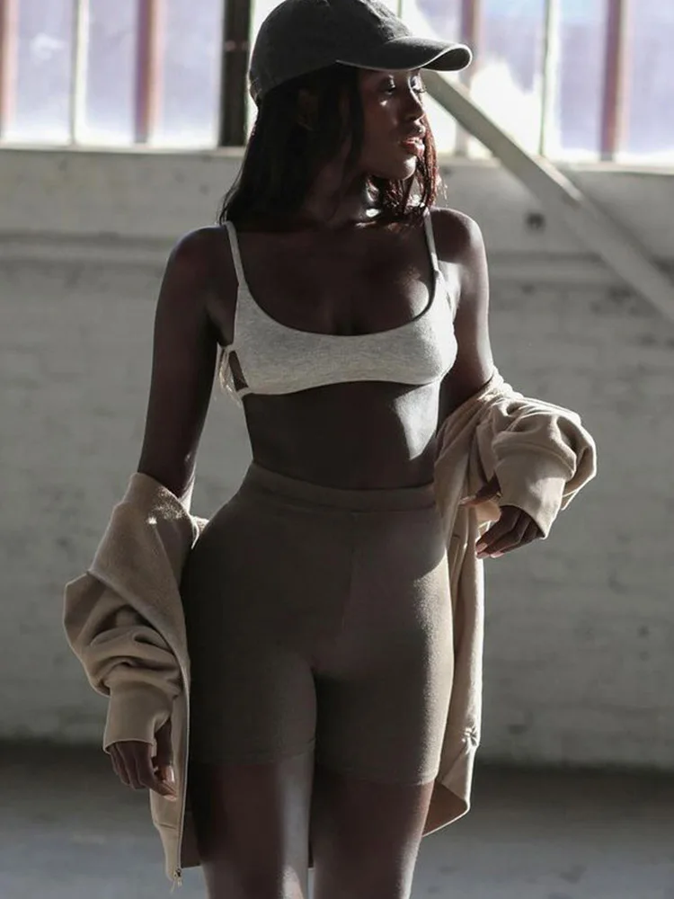 Летняя пикантная кофта с открытой спиной Женский Тонкий пляжный топ на бретелях