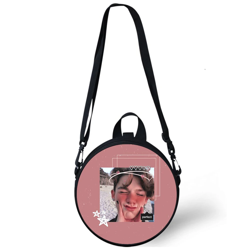 Payton Moormeier Merch Child kindergarten Bag 3D Print Crossbody Shoulder Bags For School Women Mini Round Bagpacks Rugtas Bag