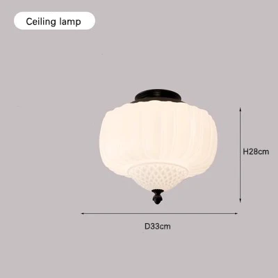 

Подвесная стеклянная лампа HomeLover молочного цвета