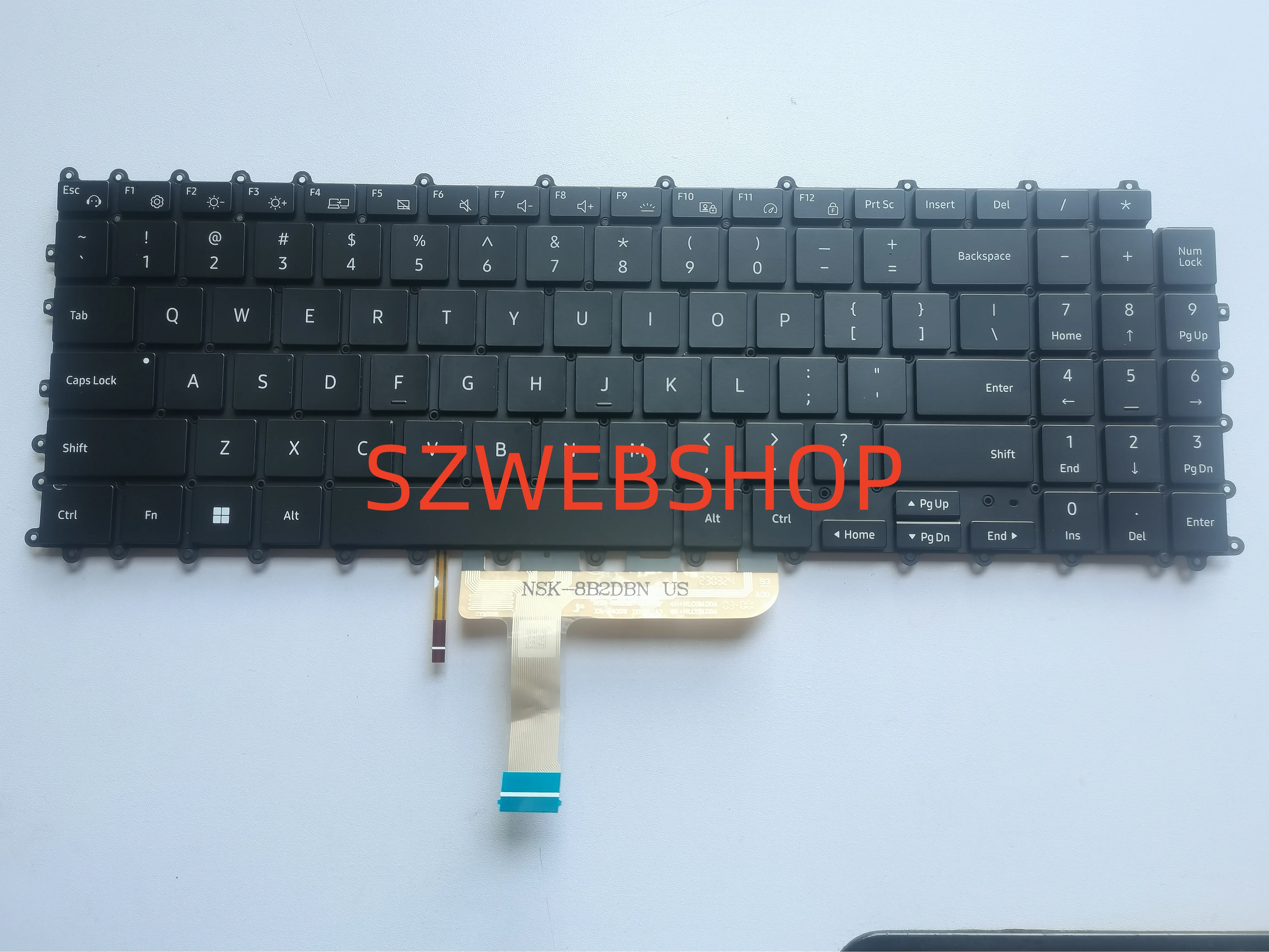 Новый ноутбук для Samsung Galaxy Book3 NP960XFH NP960XFHXA3US английская американская клавиатура с