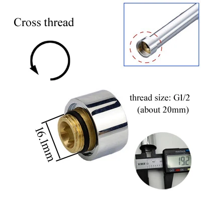 

Латунный соединитель душевого шланга Zelsaide