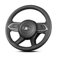 leather customized suitable for byd steering wheel cover leather hand sewing 2020 years 21 22 song plusdmi song pro handle cover