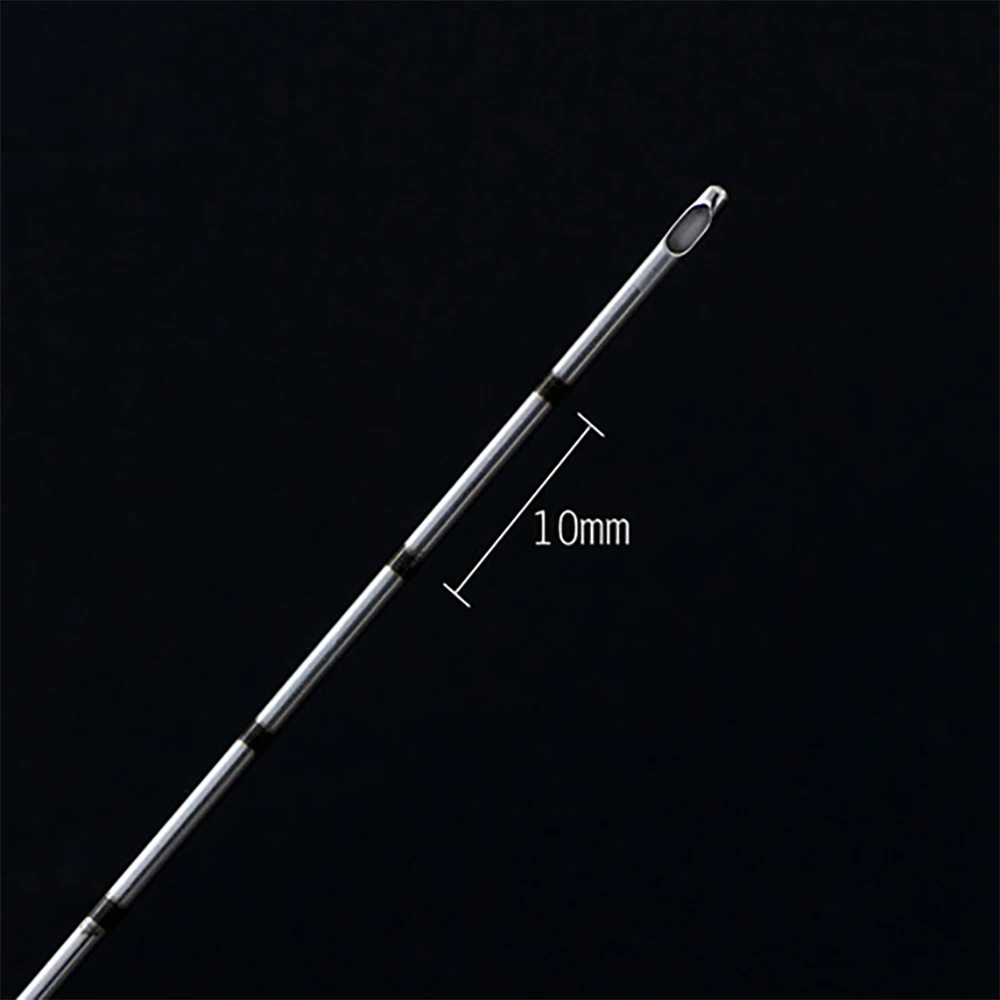 Медицинская Стерильная одноразовая микроканюля с тупым кончиком 16 г 18 22 25 50 мм 70