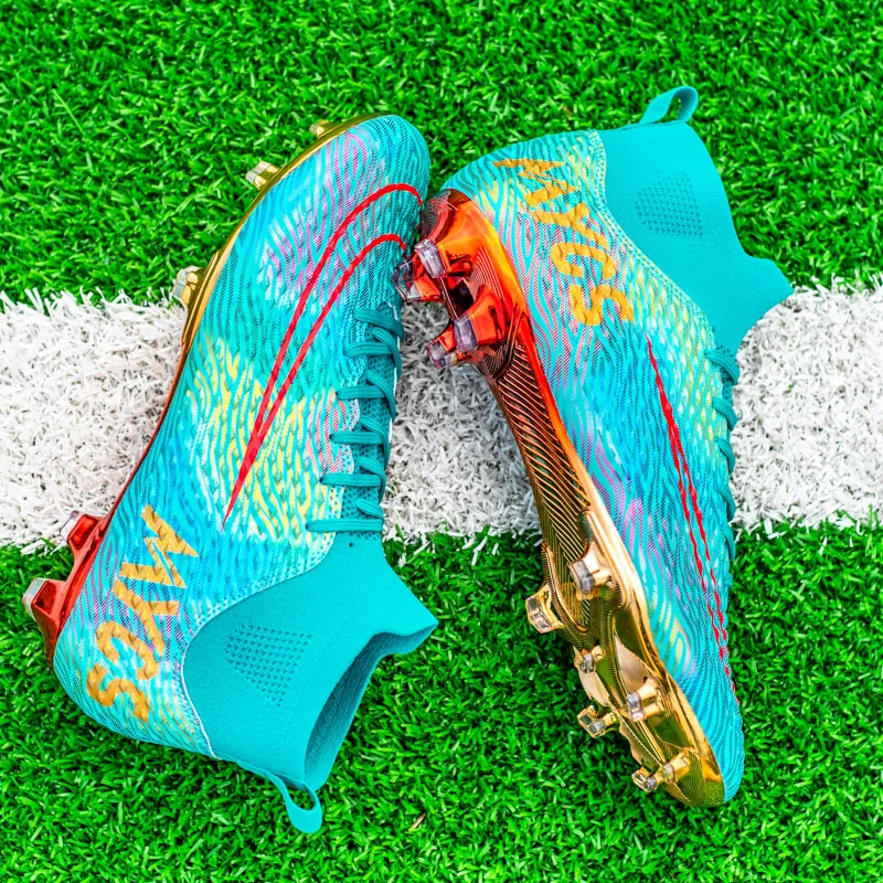 

Quality Football Boots Neymar Wholesale Soccer Shoes Cleats Futbol Chuteira Society Anti-Slip Fashion Futsal Training Sneakers