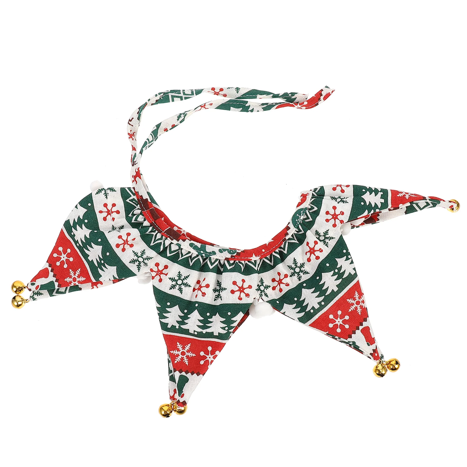 

Christmas Collar Dog Pet Bell Cat Costume Xmasclown Accessories Ring Neck Bandana Dogs Costumes Holiday Bellsscarf Decorative