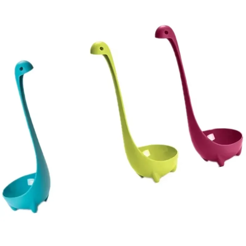 Пищевая ложка для супа с длинной ручкой кухонная утварь посуда вертикальная