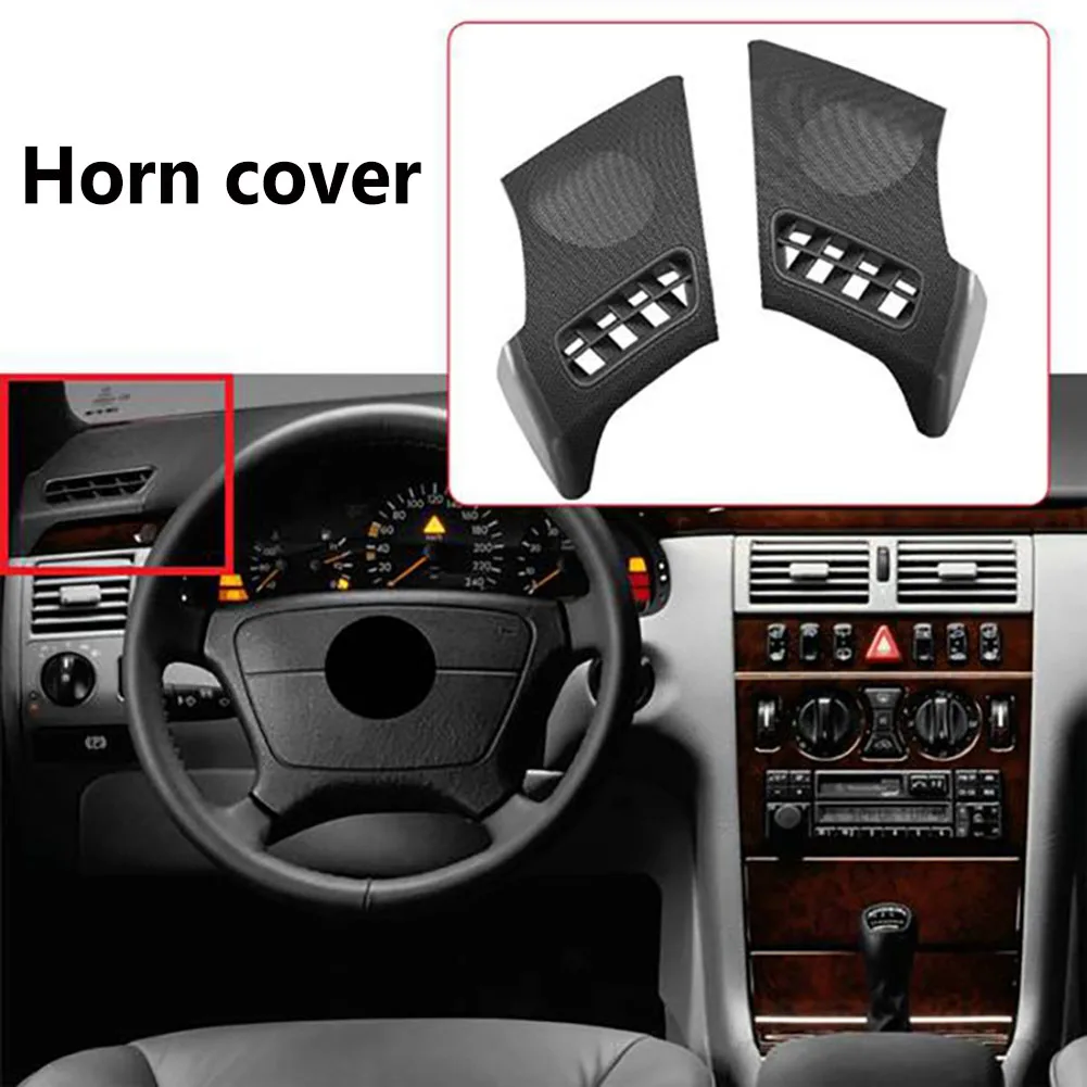 

Dash Board Air Vent Speaker Grill Cover for Benz E-Class W210 96-02 Black MGO3 Right Left Grill Car Styling Accessory