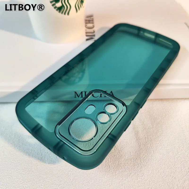 

LITBOY Candy Colors Transparent Phone Case For Xiaomi Redmi Note 11 10 9 8 Pro Xiaomi 11T 12S X3 M3 Redmi 8 9A Simple Soft Cover